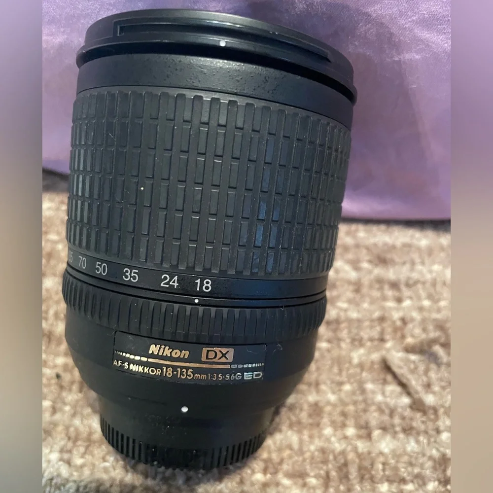 Nikon 18-135mm DX autofocus lens